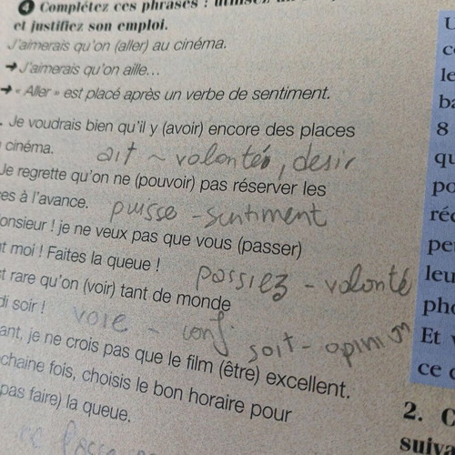 Café Crème 2 – Méthode de Français Student’s Book used, level A2–B1