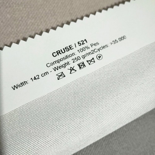 Premium waterproof fabric sample palette in muted shades, new