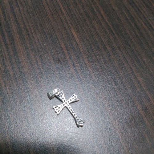 Silver cross with stones 925 new