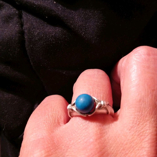 Vintage silver ring 925 like new