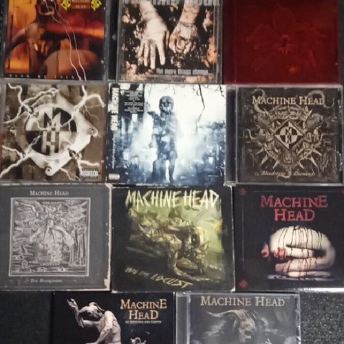 Machine Head CD discography used, metal album pack