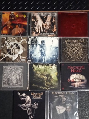 Machine Head CD discography used, metal album pack
