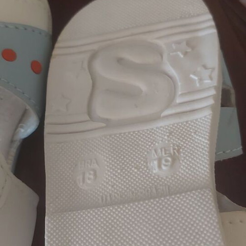 Samara Baby Boy Sandals Size 18 New