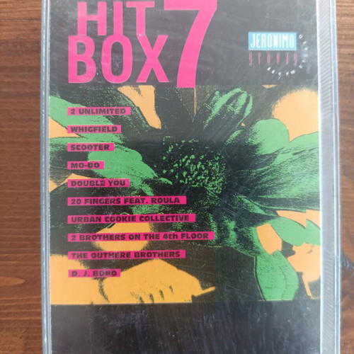 Hit Box 7 and Hit Box 9 cassette tapes used, 90s dance hits