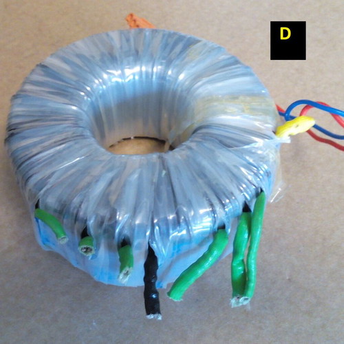 Toroidal transformer primary 300 VA 230 V used