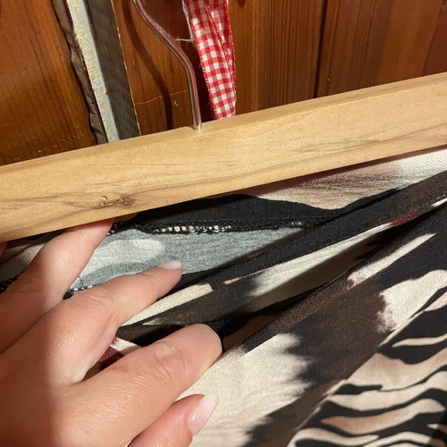 Pareo skirt new, adjustable from small to large, beige and brown