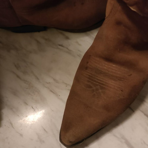 Sendra suede boots size 46 used, brown