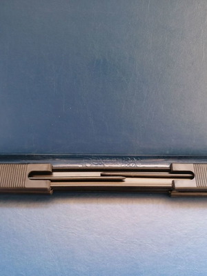 Bantex A4 seminar folder used, plastic, blue