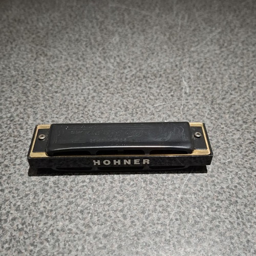 Hohner Pro Harp MS harmonica used, key D, made in Germany