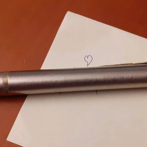 Collectible Parker silver pen used, very heavy