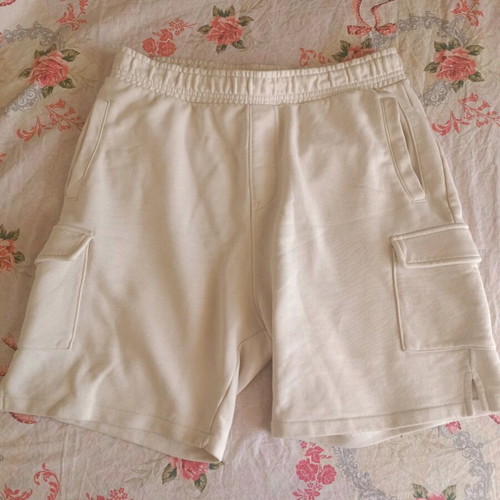 ZARA vintage summer shorts used, beige, size L