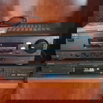  Aiwa ενισχυτής + Technics cdp+Samsung ηχεια