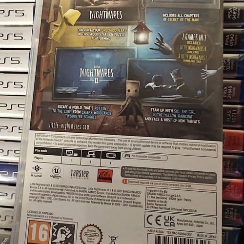 Little Nightmares II Nintendo Switch game used