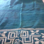 Handmade solid weave blanket 2m x 1.50 like new