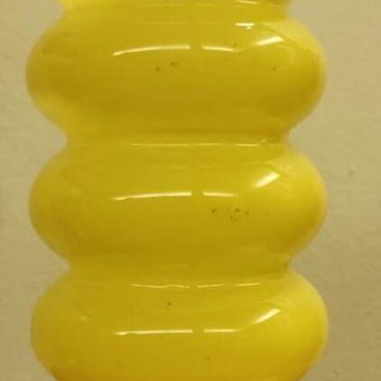 IKEA Solstrale Bubble Hooper yellow vase limited edition like new