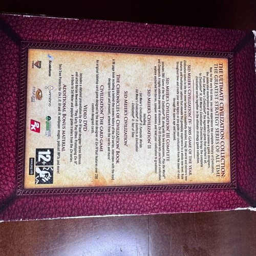 The Chronicles of Civilization video game like new
