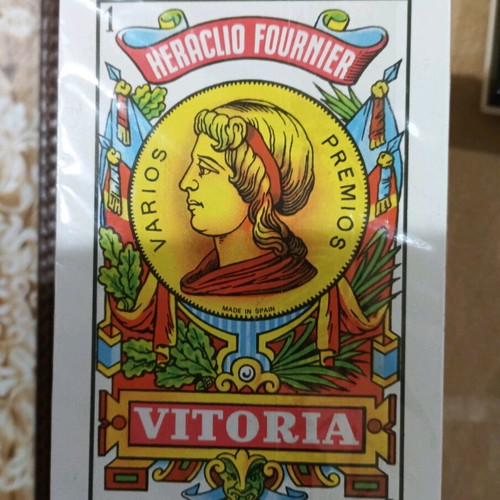 Σετ Ισπανικές τράπουλες Heracle Fournier Vitoria σαν καινούργιο με ντόμινο και αξεσουάρ