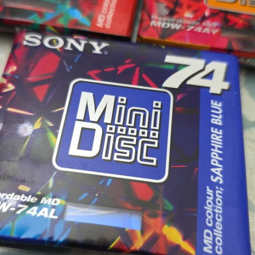 Sony MiniDisc 74min lot of 3
