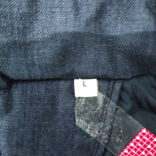 John Henric men's vest L like new, blue