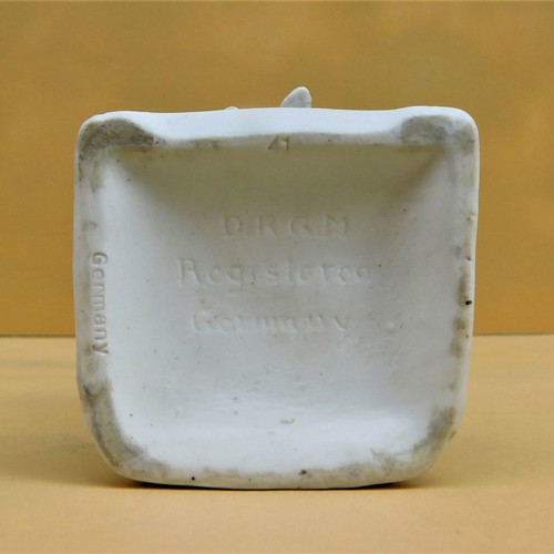 Biscuit porcelain amphorae German, about 130 years old