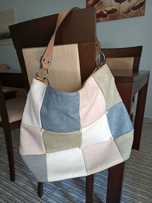 Shoulder bag new, multicolor, 41×30×16 cm