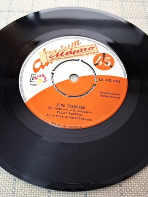 Rocky Roberts Sono Tremendo 7' used, pop