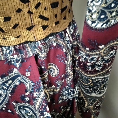 Monica Belucci dress like new, multicolored, size M