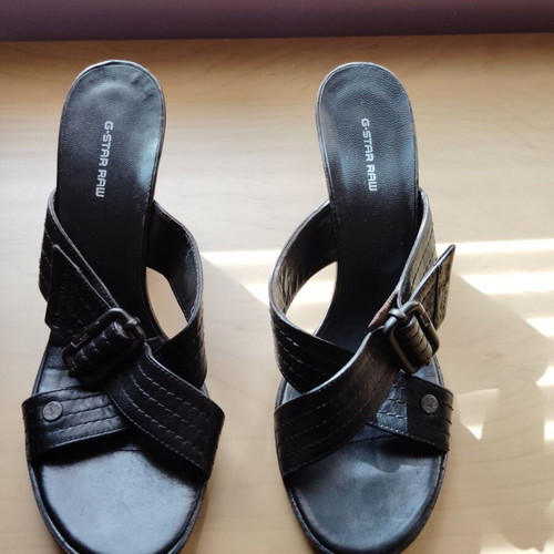 G-Star Raw women's slippers size 40, genuine leather, like new