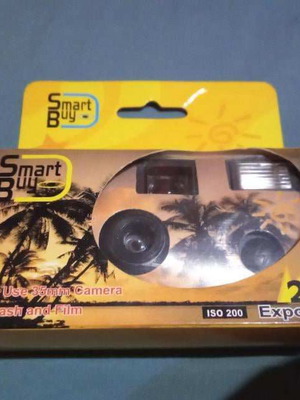 Single-use camera unused