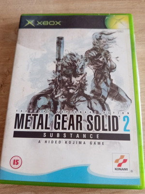 Metal Gear Solid 2 Substance Xbox game in very good condition