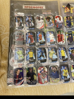 Metal Tags Champions League used football collection with 219 pieces