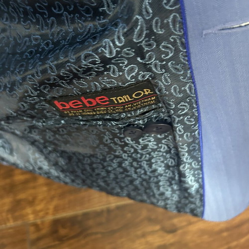Custom Tailored men's jacket Bebe Tailor, ciel blue