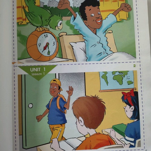 Welcome plus 1 English learning book new with pictures for young classes