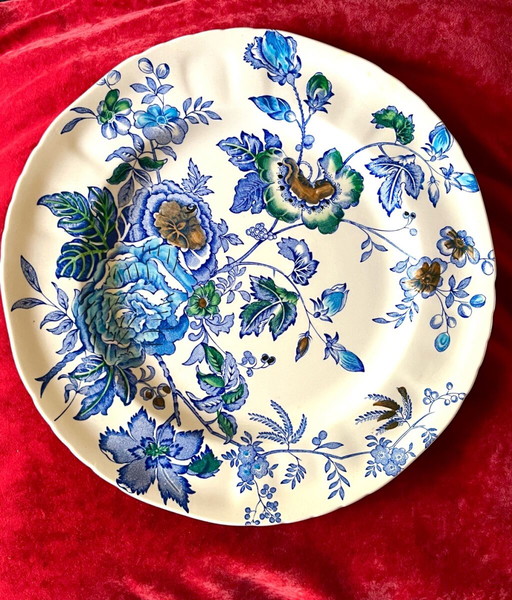 MASON'S BELVEDERE IRONSTONE декоративна чиния с диаметър 26,8 см