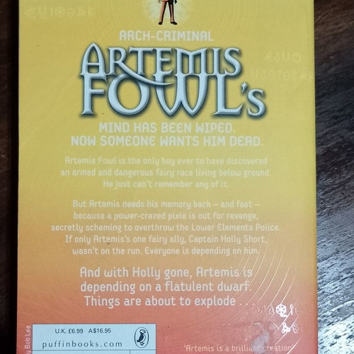 Artemis Fowl and the Opal Deception by Eoin Colfer used, good condition