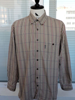 Deerhunter Men’s Checked Cotton Long Sleeve Shirt Size L/XL Like New