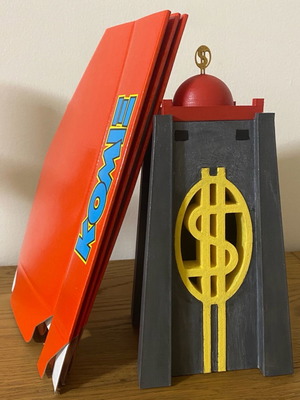 Scrooge McDuck's Treasury 3D Printed Hand-Painted Figure New