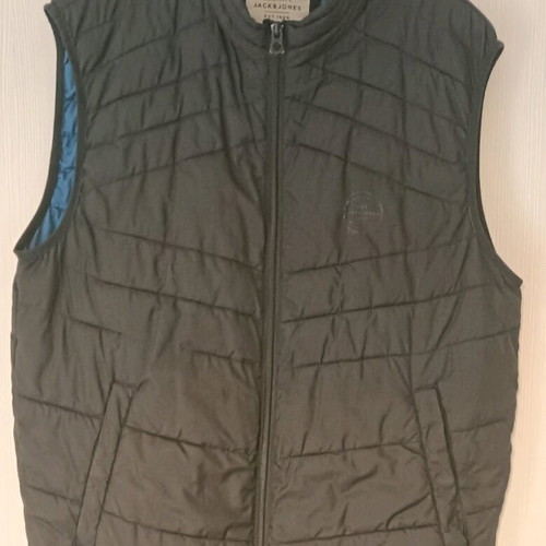 Jack & Jones vest used, black, size L