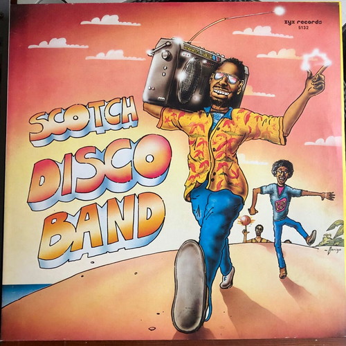 1984 Scotch Disco Band vinyl used, pop maxi-single 12" 45 RPM stereo
