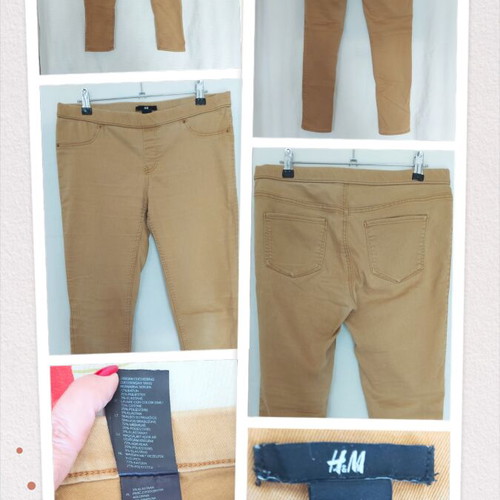 H&M women's denim leggings, exotic color, sizes S-L