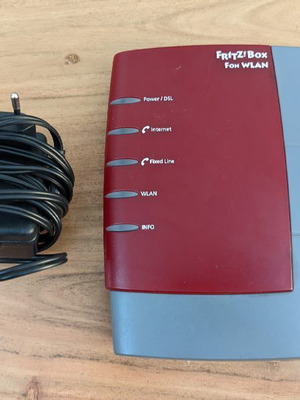 Fritz!Box Fon WLAN 7140 σαν καινούργιο με αυθεντικό τροφοδοτικό