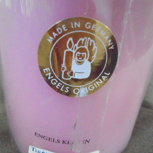 Rose Engels Kerzen decorative candle 12cm like new