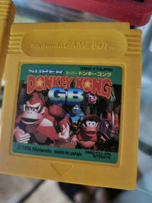 Donkey Kong Game Boy Japanese loose cartridge used