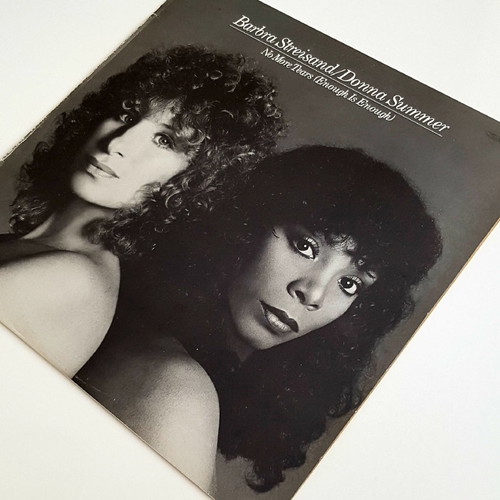 Maxi single vinyl record No More Tears (Enough Is Enough) Barbra Streisand/Donna Summer like new
