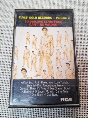 Elvis Presley 50 000 000 Elvis Fans Can't Be Wrong касета използвана