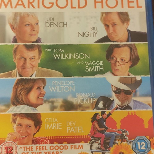 The Best Exotic Marigold Hotel Blu-Ray used, comedy
