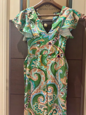 ZARA multi color print jumpsuit