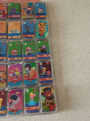 Brawl Stars metal caps set of 150 used in album