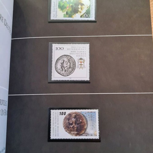 German stamps collectible album new 1990