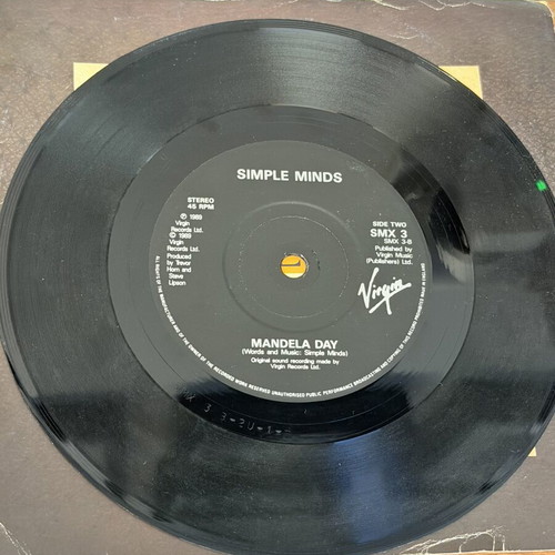Simple Minds Belfast Child 45rpm single used